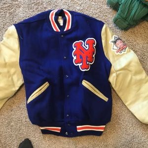NEW YORK METS VARSITY JACKET